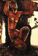 Amedeo Modigliani, Caryatid